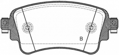 OPEN PARTS bpa166908 -  